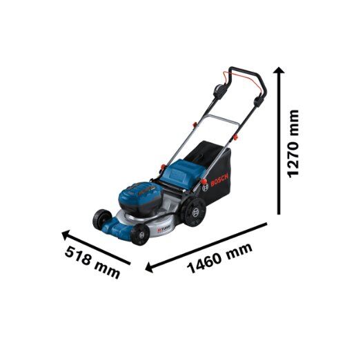  Akku Rasentrimmer Bosch Akku Rasenmäher GRA 18V2-46 solo 12466160